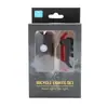 Farol de Bicicleta 2255 LED Brilhante Luz de Advertência de Segurança para Pedalar à Noite Recarregável por USB Acessórios para Bicicleta de Montanha Conjunto de Farol