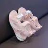 Sandalias para Niñas 2026 Verano Nuevo Estilo Zapatos Planos Lindos con Lazo para Niños Zapatos Planos Casuales Deportivos para Estudiantes Zapatos de Playa