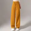 Pantalones Deportivos Grises para Mujer Otoño 2026 Nuevo Cuchillo Curvo Plátano Petite Pierna Estrecha Pierna Ancha Recto Pantalones Casuales