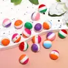 Creativas Bolas Redondas de Agujero Recto de Combinación de Colores de 16 mm Bolas Sueltas Dopamina Cadena para Teléfono Móvil Llavero Accesorios de Joyería Hechos a Mano DIY