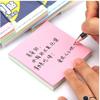 Las notas adhesivas de colores Post-it se pueden pegar n veces cuadrado 76*76 mm fabricantes japoneses de notas adhesivas al por mayor