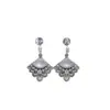 Joyas hechas a mano DIY aretes de perlas, postes de aretes vacíos, aretes vintage de encaje con forma de abanico y concha natural al por mayor