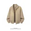 Nueva Chaqueta Casual para Hombre Otoño 2026 con Cuello de Solapa, Moda Tendencia Elegante Ropa de Trabajo Chaqueta Abrigo de Cuadros Patchwork