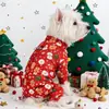 PETCIRCLE Roupas para Cães Pequenos e Filhotes, Fofo Pet Outono/Inverno à Prova de Frio Cobertura Total Protetor de Barriga, Roupa de Casa de Natal
