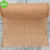 Material de Mimbre Imitación Natural Decoración de Ojo Octagonal Pantalla de Techo Partición Muebles Puertas de Gabinete Red de Mimbre Octagonal Hecha a Mano