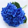 Ramo de hortensias de Mallorca de 5 cabezas, tela de seda 3D, gran ramo de hortensias, diseño de salón de bodas, decoración del hogar, flores de simulación, venta al por mayor
