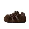Zapatillas de entrenamiento alemanas con cierre de velcro, zapatos casuales para mujeres y estudiantes, nueva colección otoño 2026, zapatillas versátiles retro de nicho, zapatos de pan