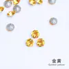 Decoraciones Brillantes para Uñas, Diamantes Redondos con Base Puntiaguda, 33 Facetas, Diamantes de Vidrio Brillantes, Pegatinas para Uñas, Accesorios, Diamantes al por Mayor