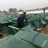 Fabricantes de Shandong produzem um grande número de sacos geotêxteis para animais de estimação de vários modelos, que podem ser personalizados para sacos Pedra Dragão para fixação de solo em rios.