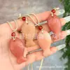 Pingente de Nuvem de Seda Dourada de Xinjiang com Flor de Pessegueiro, Flor de Cerejeira Rosa, Flor de Pessegueiro em Pó, Buda, Borboleta e Pequenos Peixes de Jade