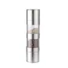 Molino de Cocina de Acero Inoxidable de Doble Cabezal, Botella Manual para Pimienta y Condimentos, Herramienta Mágica para el Hogar para Moler Granos
