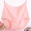 Talla Extra Talla Extra Ropa Interior para Mujer Gordo m 100kg Algodón Puro de Cintura Alta Calzones de Algodón para Mujer Joven 3264