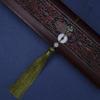 Hebilla Xiangyun Ping An Borla Vestido Antiguo Falda de Cara de Caballo Decoración de Escenario diy Yu Pei Presión de Cintura Solapa Borla Colgante de Oreja Decoración Colgante