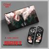 Switch Oled Chainsaw Man Capa Protetora Rígida com Padrão Pintado Tipo Dividido Capa Rígida de PC