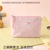 Bolsa de cosméticos Sanrio Original Autorizada Gran Capacidad Kt Portátil Simple para Salir