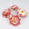 Cabeza de Rosa Simulada de 7 cm Pasador DIY Tocado Ropa Flor de Boda Pared de Flores Fiesta de Cumpleaños de Boda Accesorios para Fotos