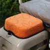 Funda Protectora Universal para Todas las Estaciones Cojín de Asiento para Triciclo Funda para Respaldo Elástica Cojín de Asiento de Cobertura Total Eléctrica Lino