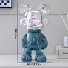 Adornos Decorativos Geniales y Modernos de Oso Fluido DJ Celebridad de Internet Decoración Moderna para Sala de Estar Hogar Gabinete de Vino Gabinete de TV Venta al por Mayor