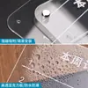 Calendário de Placa Magnética para Geladeira de Acrílico Transfronteiriço Quadro Branco Magnético Apagável para Mensagens Manuscritas Anotações Lembretes Planejador Semanal