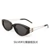 Gafas de Sol Cat-Eye de Moda para Mujer, Gafas de Metal de Alta Gama con Varillas Huecas Transfronterizas, Gafas Personalizadas Estilo Streetwear Hot Girl