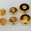 Al por mayor cobre chapado en oro 14k oro real espaciador cuentas de ábaco espaciador de transferencia junta para pulsera collar DIY cuentas