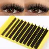 Popular Transfronteiriço 270 Cachos Curvatura D Cílios Postiços de Cacho Único 60D100Ddiy Segmentado Auto-Enxerto Cabelo Natural Espesso
