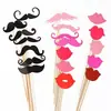 Suministro Transfronterizo Máscaras de Bienvenida para Bodas, Bigotes Divertidos, Decoración para Lugar de Fiesta Selfie, Set de 44 Piezas de Accesorios para Fotos