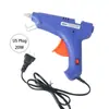 Pistola de cola quente pequena manual para uso doméstico dispensador 80W 20W DIY joias pistola de cola de alta temperatura pistola de cola quente