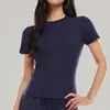 Camiseta Floral de Manga Corta con Cuello Redondo Estilo Americano Picante para Mujer, Nueva Ajustada que Ceñe la Cintura para Verano 2026