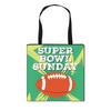 Bolsa de Tote Estampada Tema Super Bowl Transfronterizo 2024 Bolsa de Regalo Portátil Ecológica Bolso de Hombro