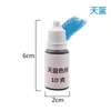 Epoxi de Cristal Colorante DIY Colorante de Epoxi Gema del Tiempo Pigmento Colorante de Epoxi Alta Concentración Base Aceite Primera Generación