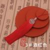 LingZhen Nuevo Esmalte Tíbet Copo de Nieve Sombrero Borla Colgante Traje Antiguo Hanfu Cheongsam Solapa a Presión Borla Espiga Espiga