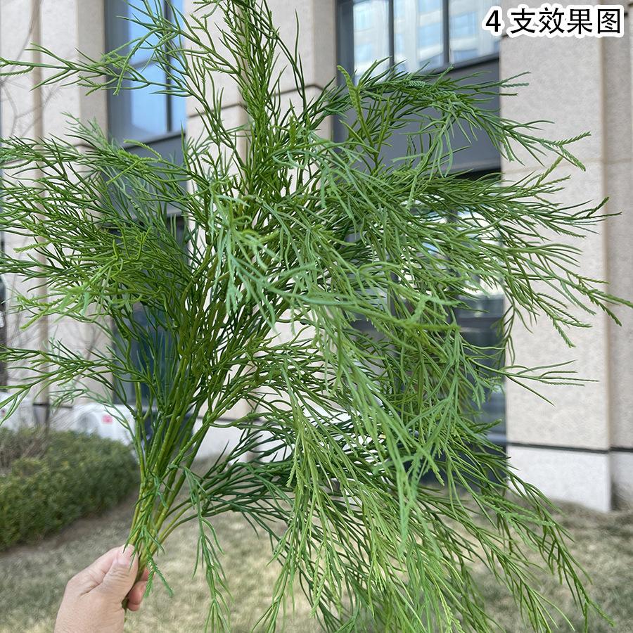 4叉喷色芦荀草-深绿 3.8元（图片上再标注4支效果图）.J