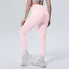 Calças Skinny de Cintura Alta com Toque de Pele Nua Europeias e Americanas para Corrida Esportiva, Levanta Bumbum, Fitness, Pilates, Sexy, Emagrecedoras, Cor Sólida, Calças de Yoga