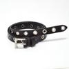 Nuevo cinturón de piel de vaca para dama, cinturón de moda versátil para dama, cuero de capa superior, decorativo, perforado, con hebilla de pin, venta al por mayor