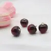 Colgante de Cereza Rojo Morado Encanto de Cereza Material para Accesorios DIY Material de Fruta Popular Material DIY Colgante para Collar
