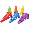 Cono Cuadrado de Fondo con Agujeros de 23 cm Cono de 9 Pulgadas con Agujeros Equipo de Entrenamiento de Fútbol Cono Marcador de Obstáculos