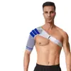 Tala de Ombro Ajustável em Malha de Compressão para Estabilizar os Ombros, Unissex, Respirável, Absorvente de Suor, Equipamento de Proteção Esportiva, Antiempenho para Fitness