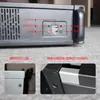 Punto de fábrica 420 mm de doble canal placa grande control industrial chasis 2U servidor de potencia almacenamiento monitoreo 3 ranuras para ventilador Negro