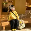 Sudadera para Niña Otoño Nuevo Estilo Moda Infantil Estilo Coreano Versátil Ropa de Manga Larga Para Primavera y Otoño Top Casual para Bebé Niña