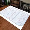 Alfombras temáticas de equipos de fútbol americano transfronterizos para la decoración de la sala de estar del hogar, duraderas, resistentes a las manchas y fáciles de mantener, disponibles para venta al por mayor