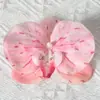 Cabezas de flores artificiales de orquídea mariposa, materiales para flores de pared, materiales para pasadores y accesorios para el cabello hechos a mano para DIY, piezas de flores y accesorios de pétalos para decoración de bodas