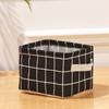 Caja de Almacenamiento de Tela de Algodón y Lino para Ropa Caja de Almacenamiento para Oficina en Casa Cesta de Almacenamiento de Escritorio Contenedor de Almacenamiento para Artículos Varios Cubo de Almacenamiento Organizador Almacenamiento