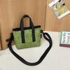 Mini Bolso Coreano Pequeño para Mujer, Versátil Bolso Bandolera de Moda Nueva Verano 2025, Popular Bolso de Cubo de Mano Este Año