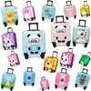 Maleta de ruedas para niños al por mayor 18 pulgadas 20 pulgadas animal de dibujos animados equipaje rueda universal maleta de cabina para niños equipaje