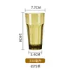 Copo de cerveja resistente a quedas de PC copo de plástico espesso copo comercial copo de imitação de vidro para uísque copo de água copo de restaurante hotel bar