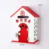 Muebles para el Hogar Estilo Pastoral Buzón de Guardería Buzón de Mensajes Buzón de Madera Buzón de Sugerencias Decoraciones de Casitas de Madera Pequeñas