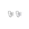 Aretes de Clip y Aro Frescos Estilo Bosque Mariposa, Lujo Ligero, Diseño Dulce de Nicho, Pendientes de Gama Alta, Accesorios para Orejas Simples y Delicados