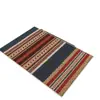 Tapete de Entrada Bohemian Loop Velvet, Hall de Entrada, Tapete de Entrada de Luxo, Estilo Étnico, Antiderrapante, Doméstico Sem Lavagem de Pés