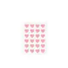 Adesivos para espinhas de hidrocolóide rosa, 24 unidades, em formato de coração, à prova d'água, amigáveis à pele, disfarçantes, adesivos para espinhas invisíveis, adesivos de isolamento, adesivos para espinhas